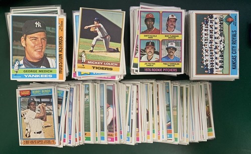 1976 topps baseball - baseball, break